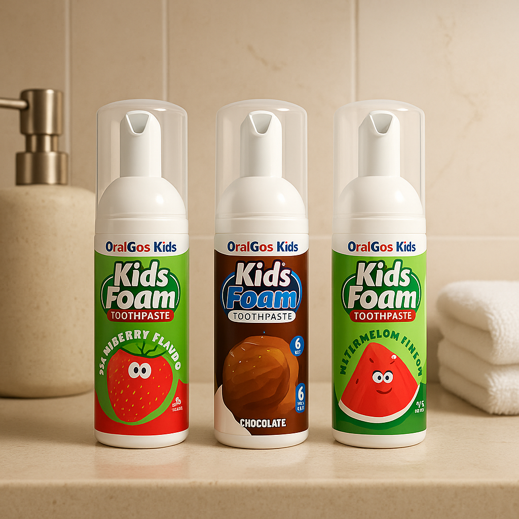 Kids Foam Toothpaste