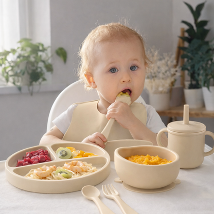 Toddla™ Silicone Baby Feeding Set