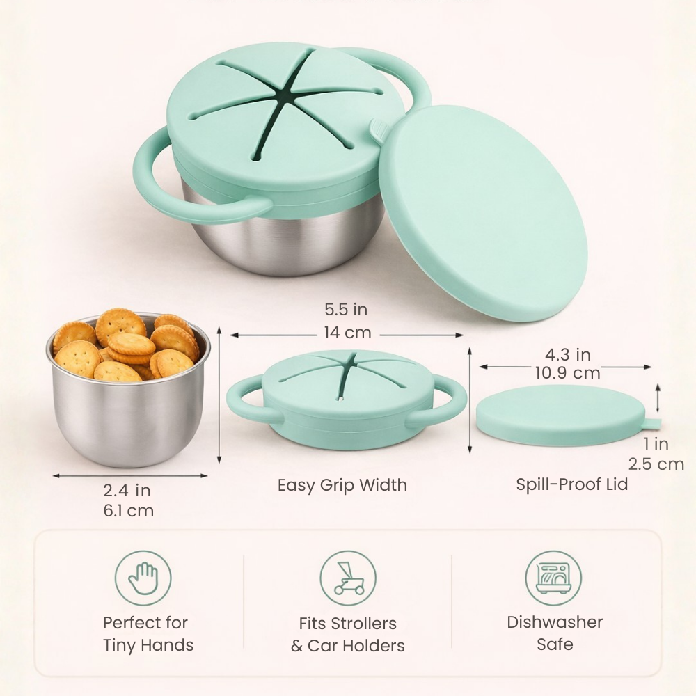 Toddla™ Spill-Proof Snack Cups