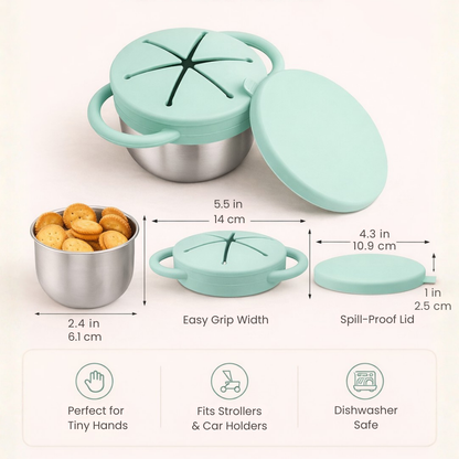 Toddla™ Spill-Proof Snack Cups